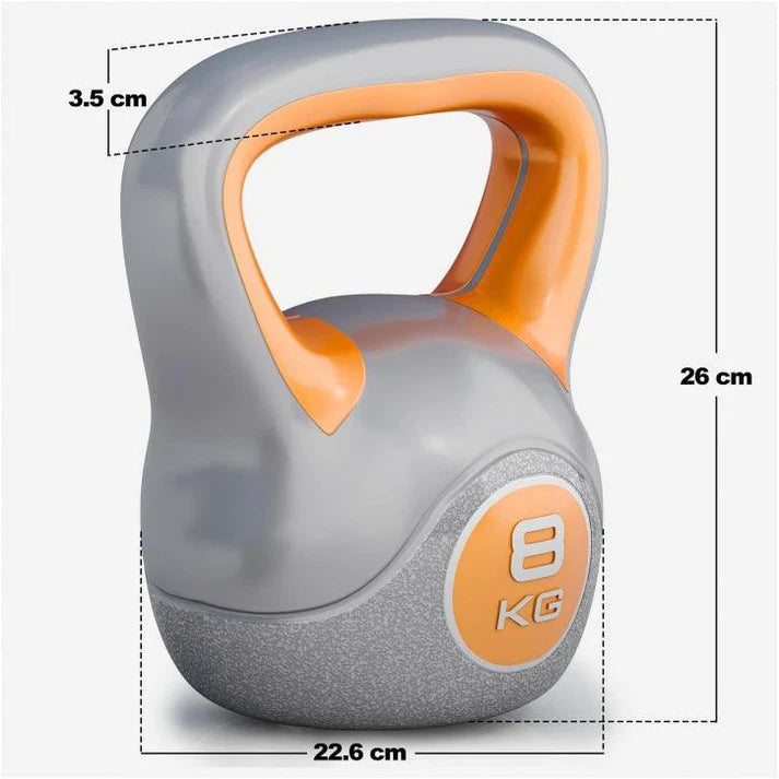 Contrast-kahvakuulasetti 8 kg, 10 kg ja 12 kg