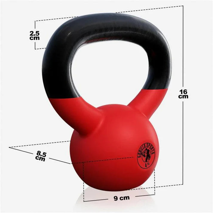 Pro-kahvakuulasetti 4 kg, 8 kg ja 12 kg