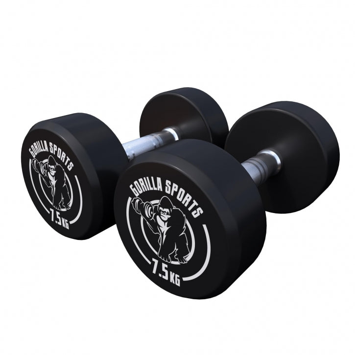 Pro-käsipainosarja 90 kg telineellä