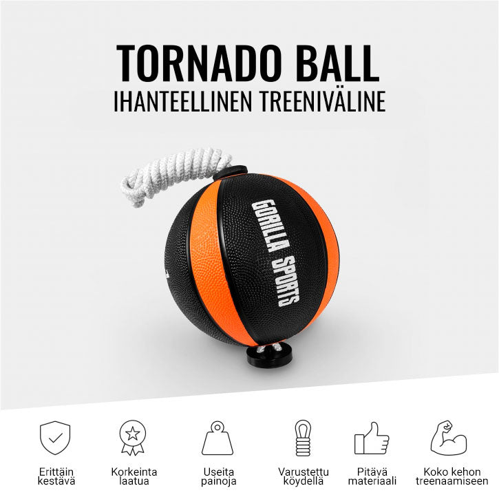 Tornado-kuntopallosetti 1–5 kg, 15 kg