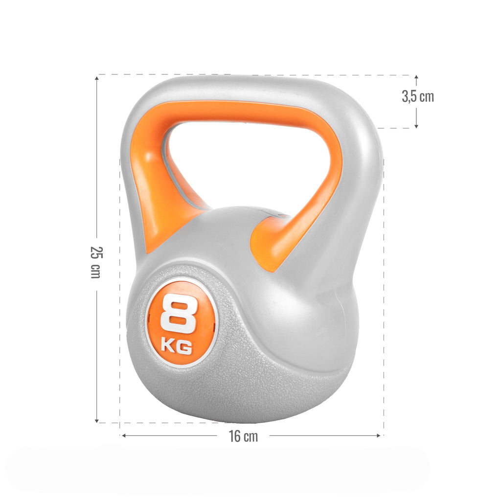 Contrast kahvakuulasetti 113 kg, 2–20 kg kotitreeniin