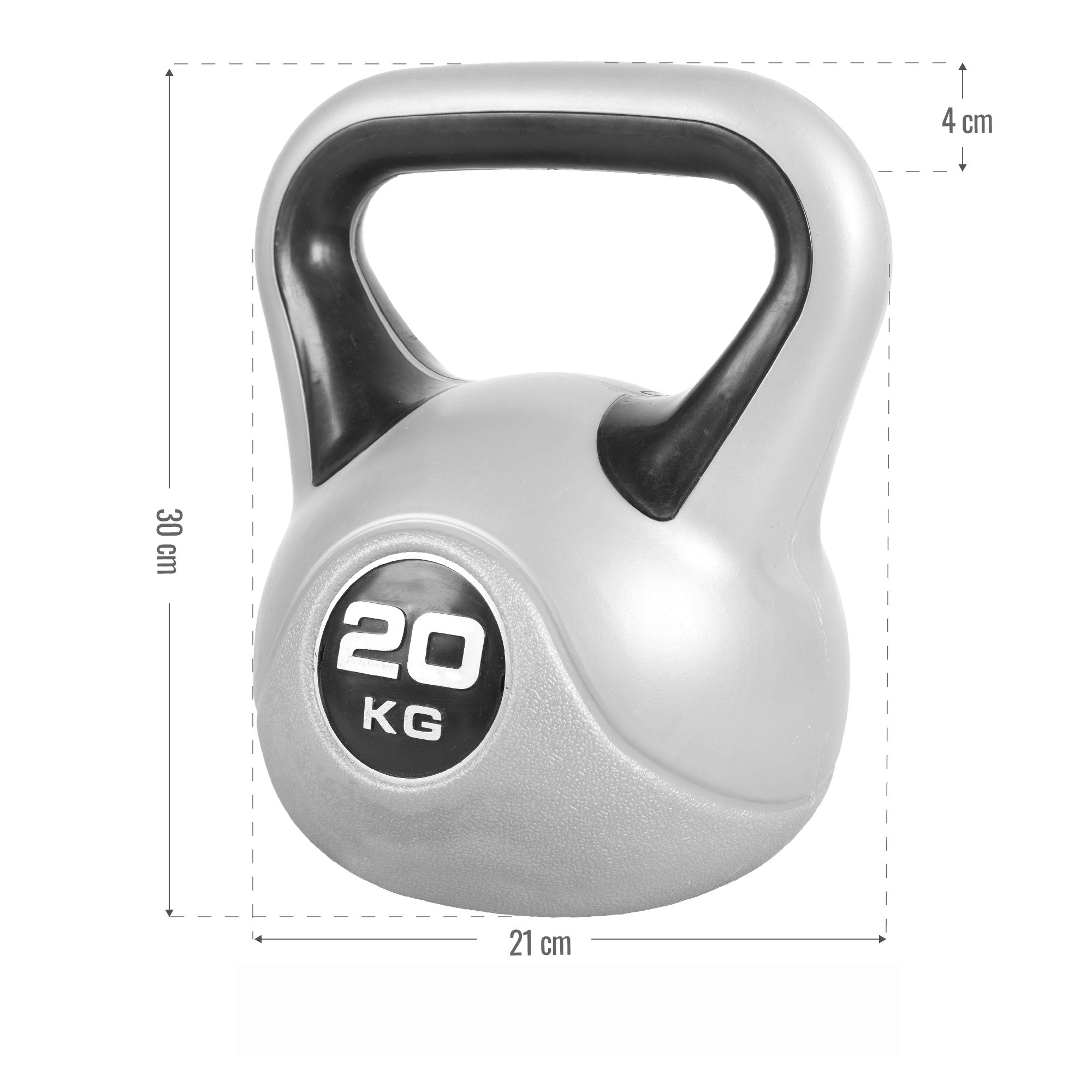 Contrast kahvakuulasetti 113 kg, 2–20 kg kotitreeniin