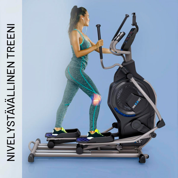 Crosstrainer CX 9.1 ilma- ja magneettivastuksella