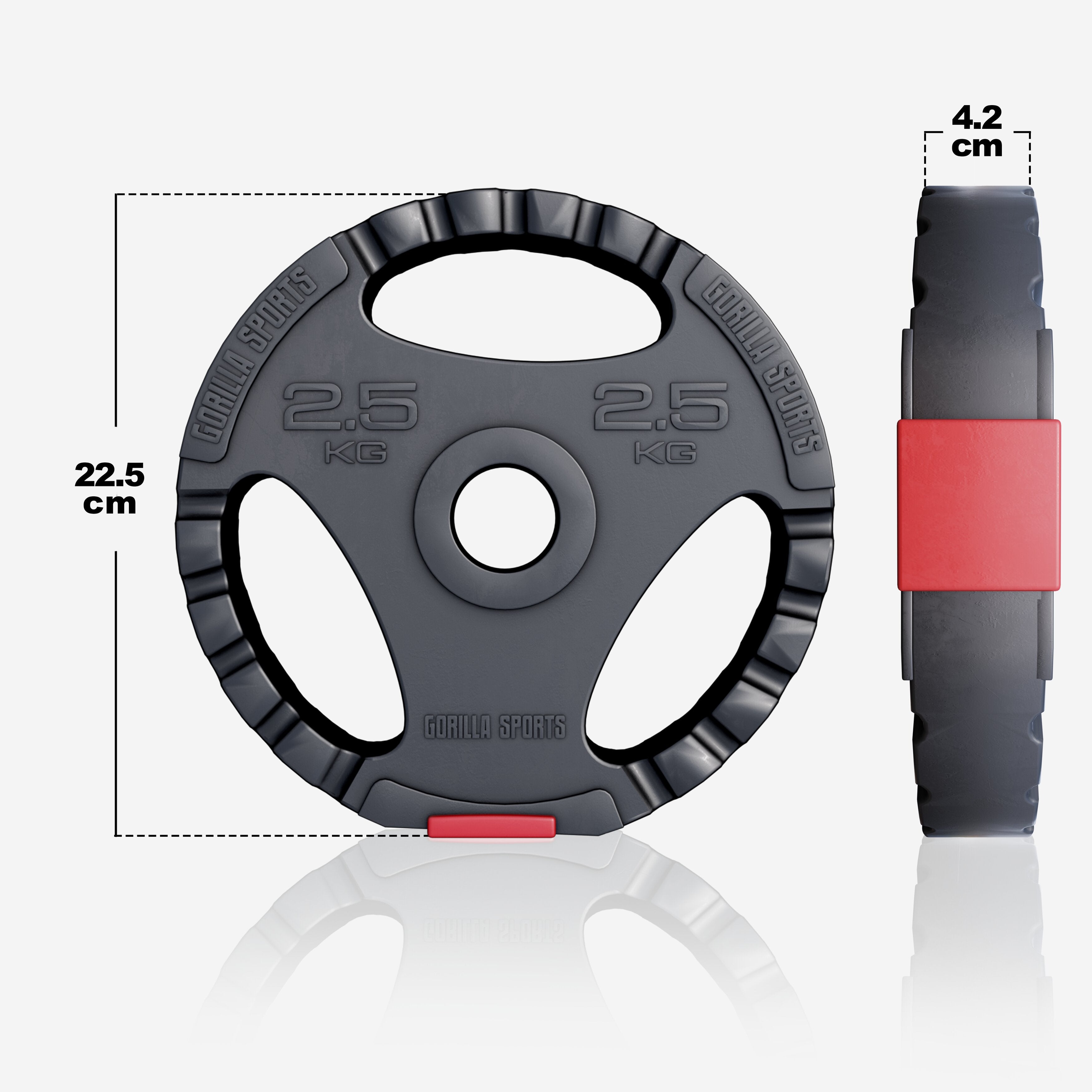Vinyyli Tri Grip levytankosarja 100 kg