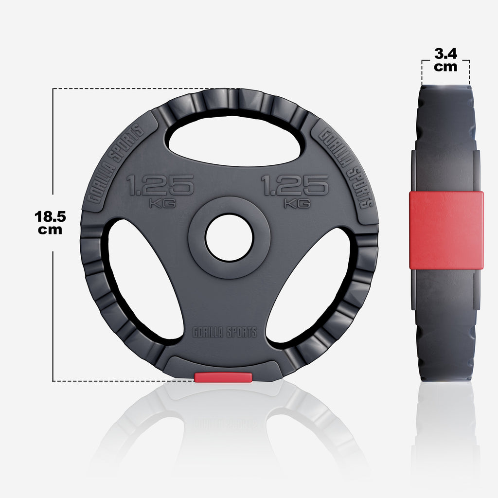 Vinyyli Tri Grip levytankosarja 100 kg
