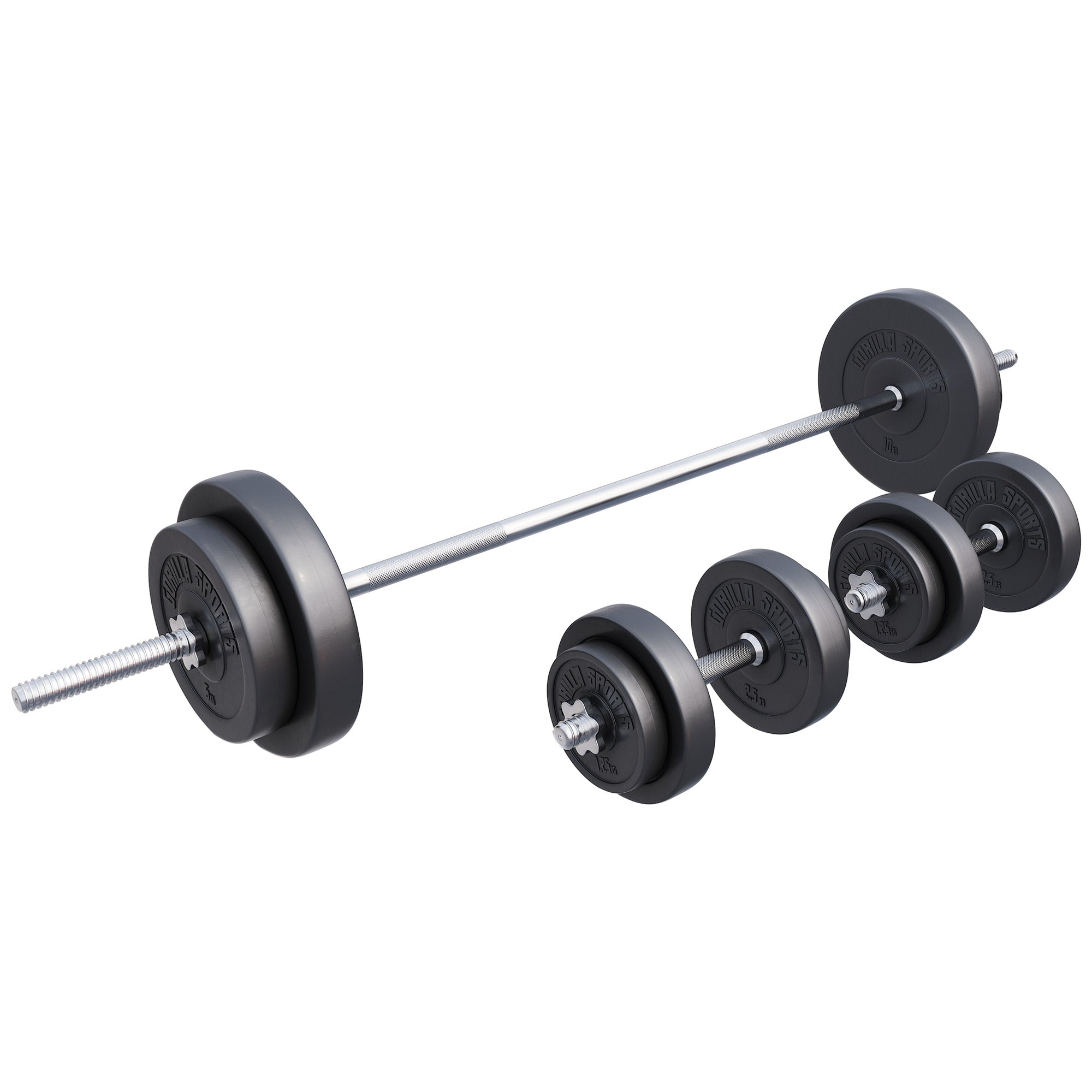 Vinyylinen levytankosarja 60 kg tankoineen