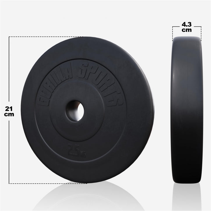 Vinyylinen levytankosarja 100 kg tangolla ja käsipainoilla
