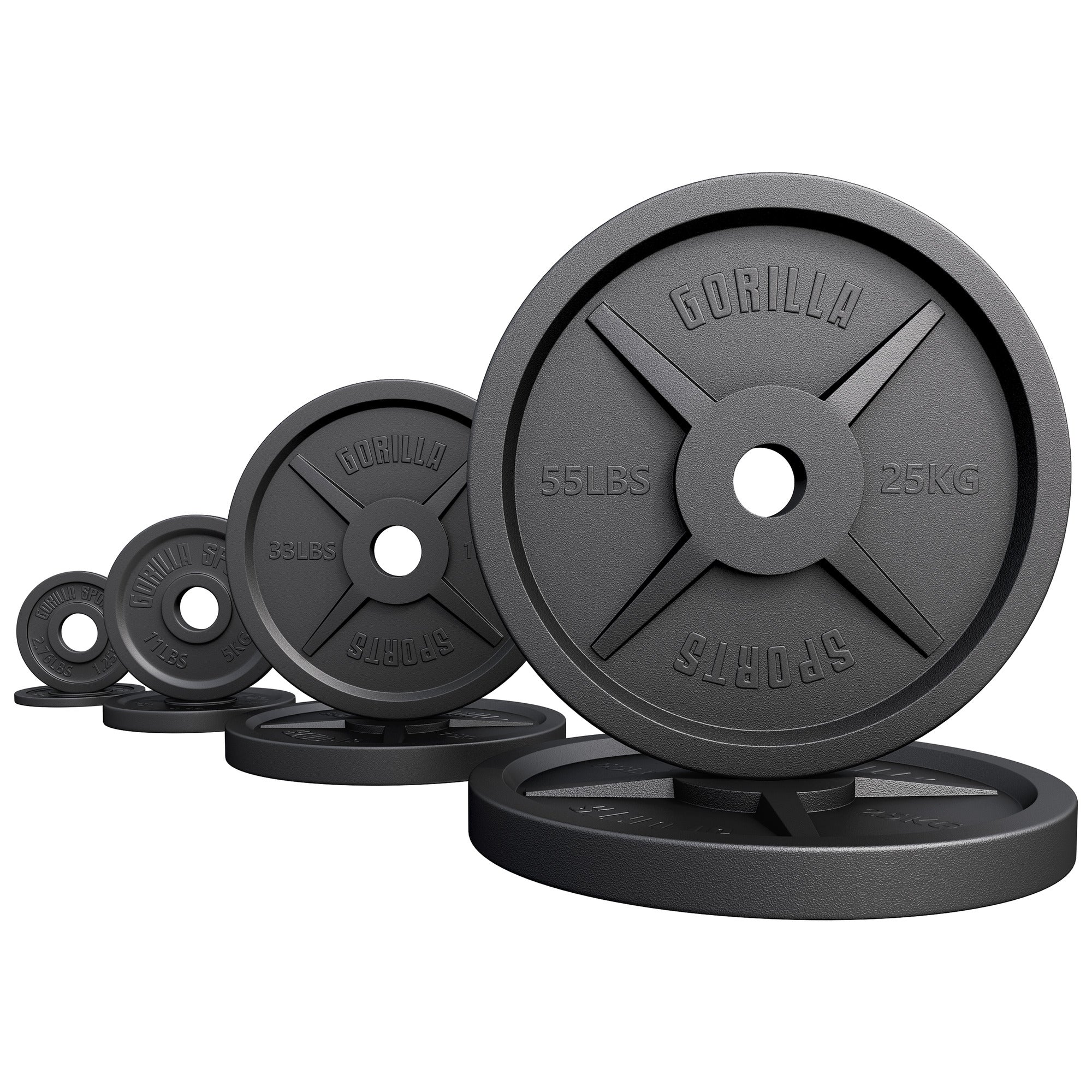 Valurautainen levypaino 2,5 kg 50 mm