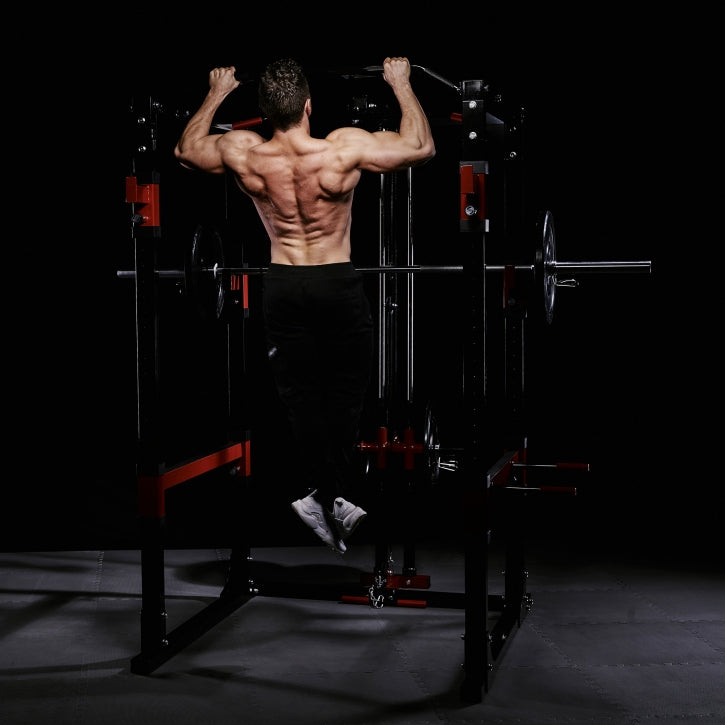 Power Rack kyykkyhäkki ala- ja ylätaljalla