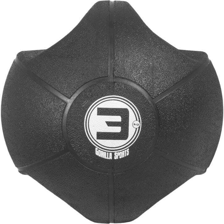 Grip-kuntopallo oteaukoilla 3–10 kg