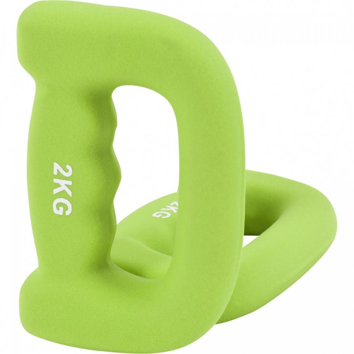 Otekäsipainosetti 1–5 kg neopreenipäällysteellä