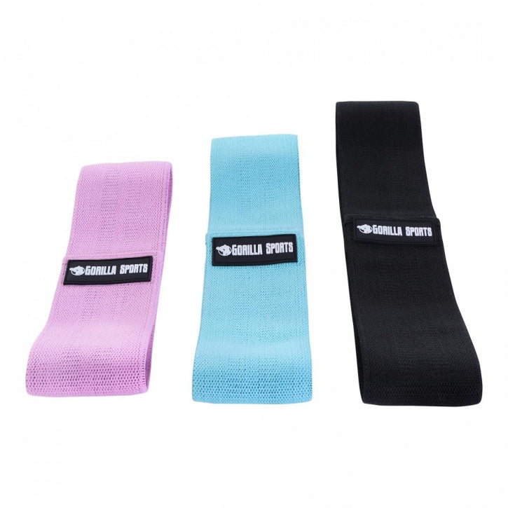 Hip Band vastusnauha 8,2 cm, eri vastuksia